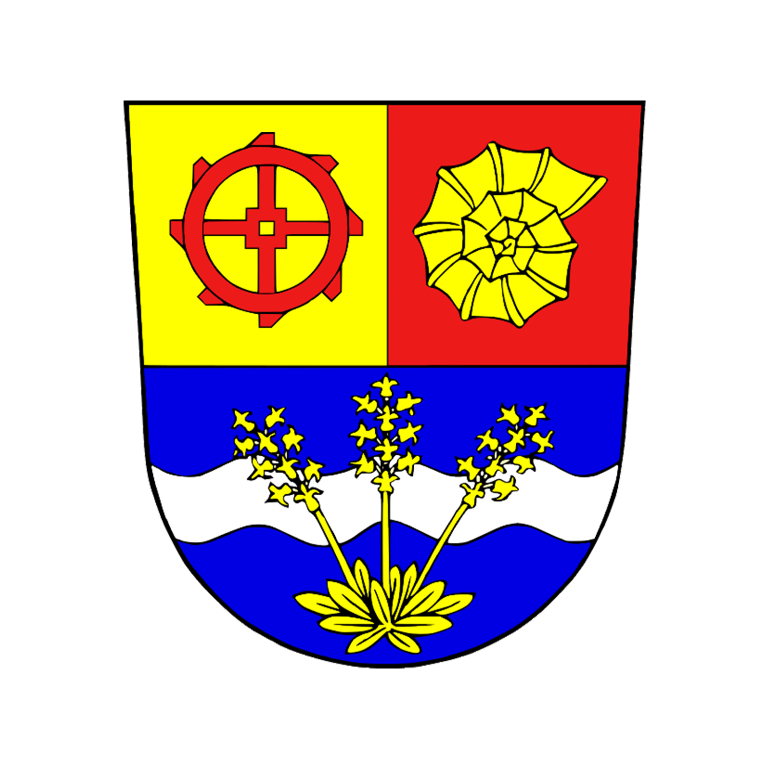 Wappen für den Ortsteil Herzlich willkommen in Herbitzheim! - Gersheim