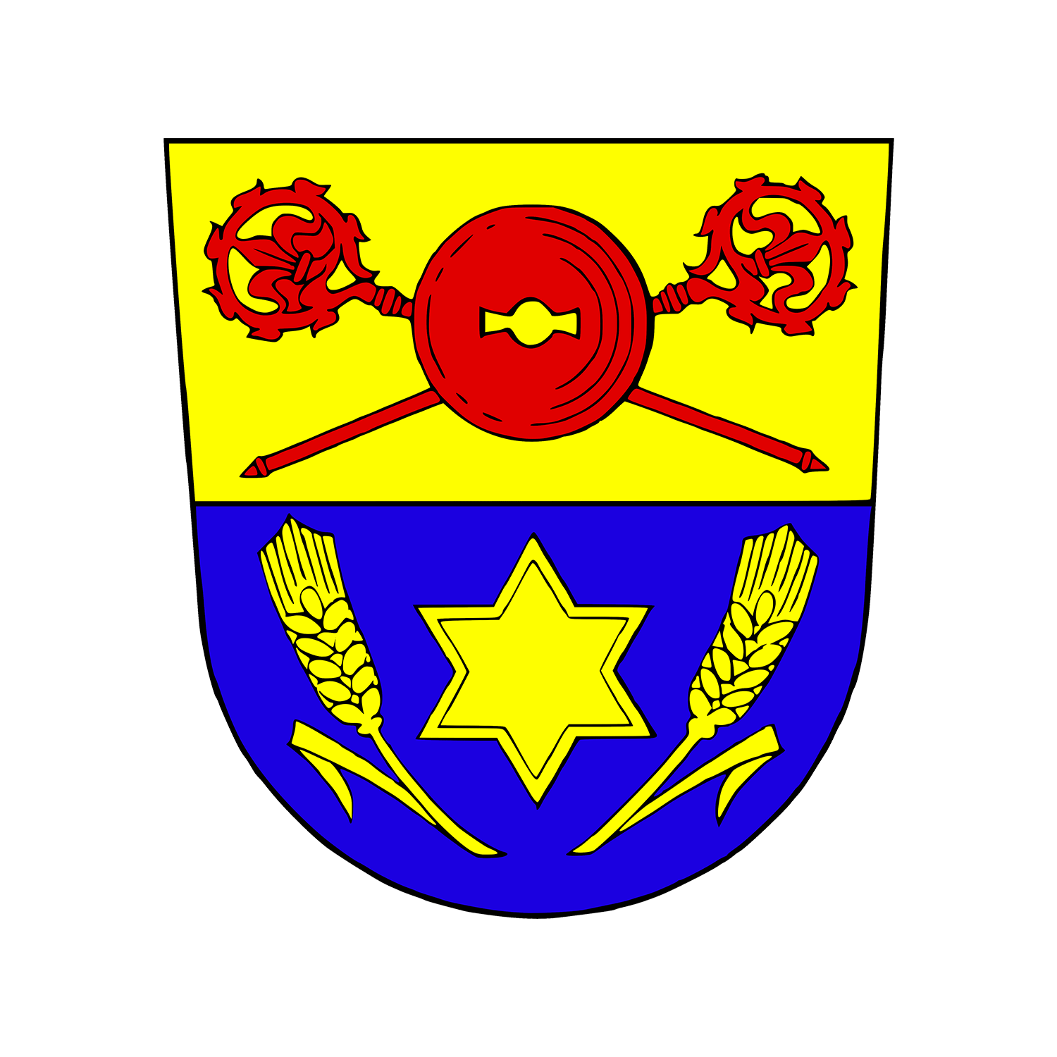 Wappen für den Ortsteil Herzlich willkommen in Utweiler! - Gersheim
