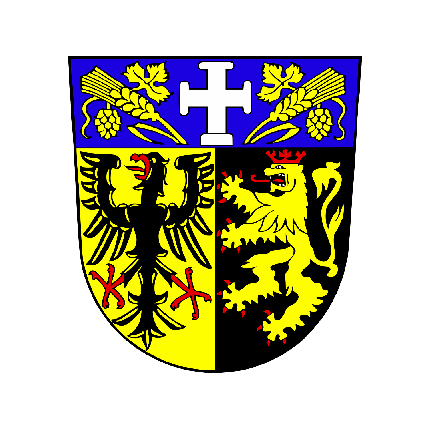 Wappen für den Ortsteil Herzlich willkommen in Walsheim! - Gersheim